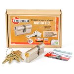 Cylindre de porte haute s�curit� adriatic - thirard - nickel� - 30x50 mm - 4 cl�s plates