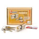 Cylindre de sécurité nickelé pour porte transit 2 thirard dimension - 30 x 40 mm Cylindre de sécurité nickelé pour porte transit 2 thirard dimension - 30 x 40 mm