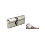 Thirard - cylindre � cl� crant�e 35 x 45 mm 3 cl�s avec vis de 45 mm nickel�