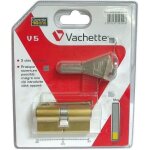 Cylindre de serrure vachette - europ�en - 30x30 mm - 5 goupilles - stator monobloc en laiton massif