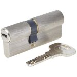 Cylindre de serrure - yale - yc1000 + - dbrayable - 30x40 mm - 6 goupilles - 4 cls rversibles - nickel ...