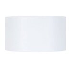 Cylindrique 50 - abat - jour cylindre tissu cylindre blanc 1 ampoule e27 style: urbain d50xh30cm