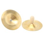 Cymbales pour enfants - salutuya - bois - cuivre - jouet percussion