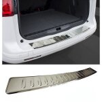 Pour dacia duster i protection seuil coffre pare - choc arri�re inox chrome 10 - 17