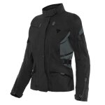 Dainese carve master 3 gore - tex veste textile de moto dames (black - grey44)