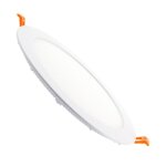 Dalle led 20w ronde extra - plate coupe  205 mm 4000k blanc neutre