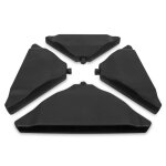 Dalle premium parasol ? triangulaire - remplissable 4 pcs.