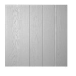 Dalle de plafond athen - polystyrne - effet bois - gris clair - 50 x 50 cm [20 sach. (= 40 m)] - pvg ...