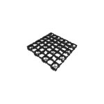 Dalle stabilisatrice en milieu urbain ng040 - 500 x 500 mm - nidaplast - noir - unit