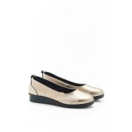 Damart - ballerines compenses - coloris bronze