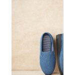 Damart - chaussons effet jean - bleu denim