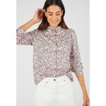 Damart - chemisier maille chaude - rose fleuri Damart - chemisier maille chaude - rose fleuri