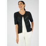 Damart - gilet - bolro jeu de maille - noir