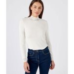 Damart - t - shirt manches longues fine c�te thermolactyl - blanc cass�