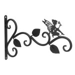 Dba support de plantes suspendues crochet de jardinire murale en fer forg suspension de pots de fleurs ...