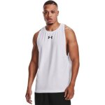 Dbardeur coton under armour baseline - blanc / noir / noir - homme