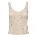 Dbardeur crochet sm jdysun - jdy - femme - blanc ecru - beige