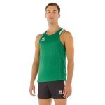D�bardeur errea starter - vert / blanc - m - athl�tisme - homme - fitness - sans manche - respirant