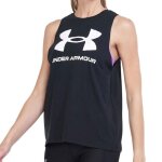 Dbardeur femme under armour sportstyle graphic - noir / blanc - s