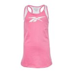 Dbardeur fille rose reebok racer longline top - sans manches - col arrondi