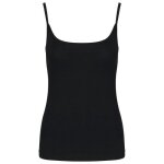 D�bardeur fines bretelles - femme - k397 - noir - coupe slim - col arrondi