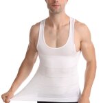 Dbardeur gainant homme amincissant ventre plat - 006blanc