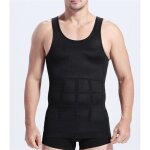 Dbardeur gainant - slimn lift - homme - noir - effet ventre plat - tissage compressif