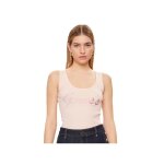 D�bardeur guess femme strass rose coton