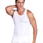 D�bardeur homme t - shirt sans manche maillot stretch coton couleur unie t - shirt sport col rond