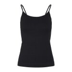 D�bardeur noir femme pieces ymmi - col rond - encolure d�gag�e - bretelles fines r�glables