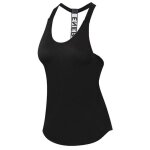 Dbardeur de sport femme zewow - sans manches - fitness - noir
