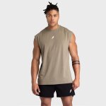 D�bardeur de sport homme en coton maillot de corps musculation sans manches � s�chage rapide fitness ...