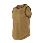 Débardeur de sport homme à séchage rapide fitness running eté - kaki Débardeur de sport homme à séchage rapide fitness running eté - kaki
