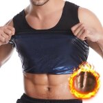 D�bardeur de sudation pour homme - effet sauna - fitness - body shaper