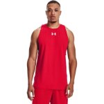 Dbardeur under armour baseline coton - rouge / blanc / blanc - 3xl - homme - fitness - tissu coldgear ...