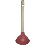 D�boucheur caoutchouc � ventouse - heva - diam�tre 180 mm - manche en bois