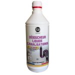 D�boucheur liquide soude sp�cial salle de bains cheveux savon 1l it2c