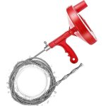 Dboucheur  manivelle de 5 m furet dboucheur serpent de plomberie tarire de vidange pour pour la cuisine ...