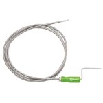 Dboucheur simple - ribitech - longueur 350 m - diamtre 6 mm - mtal et chrome