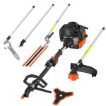 D�broussailleuse thermique multifonction 5en1 - fuxtec fx - mt252er - 52cm3 3cv �lagueuse inclinable
