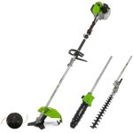 Kit outils 4 en1 débroussailleuse coupe bordure taille haies elageuse moteur 2t 52cm3 - vito Kit outils 4 en1 débroussailleuse coupe bordure taille haies elageuse moteur 2t 52cm3 - vito