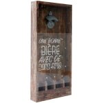Dcapsuleur en mdf et fer 19 x 40 cm