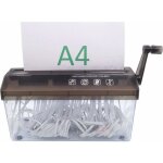 D�chiqueteuse pour papier a4 destructeur de documents manuel pour bureau �cole maison portable shredder ...