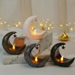 Lanterne d�corative - qingque - ramadan - led - bougies �lectroniques - 4 pi�ces