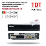D�codeur satellite - meobox hd - 6 cha�nes hd - sans abonnement - installation facile - garantie 2 ans ...