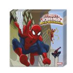 Serviettes en papier - procos - spiderman - 20 pices - 33x33 cm - dcoration anniversaire