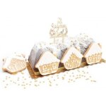 Décoration pour bûche de noël en bois joyeux noël Décoration pour bûche de noël en bois joyeux noël