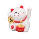D�coration de chat porte - bonheur chinois - vvikizy - chat ondulant solaire - plastique - 5. 3x4. 1cm ...