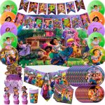 Decoration anniversaire encanto d�coration de f�te danniversaire de encantodeco anniversaire vaisselle ...