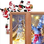 Dcoration de maison dangle de nol - poupe dlan bonhomme de neige vieil homme - dcor dangle de porte ...